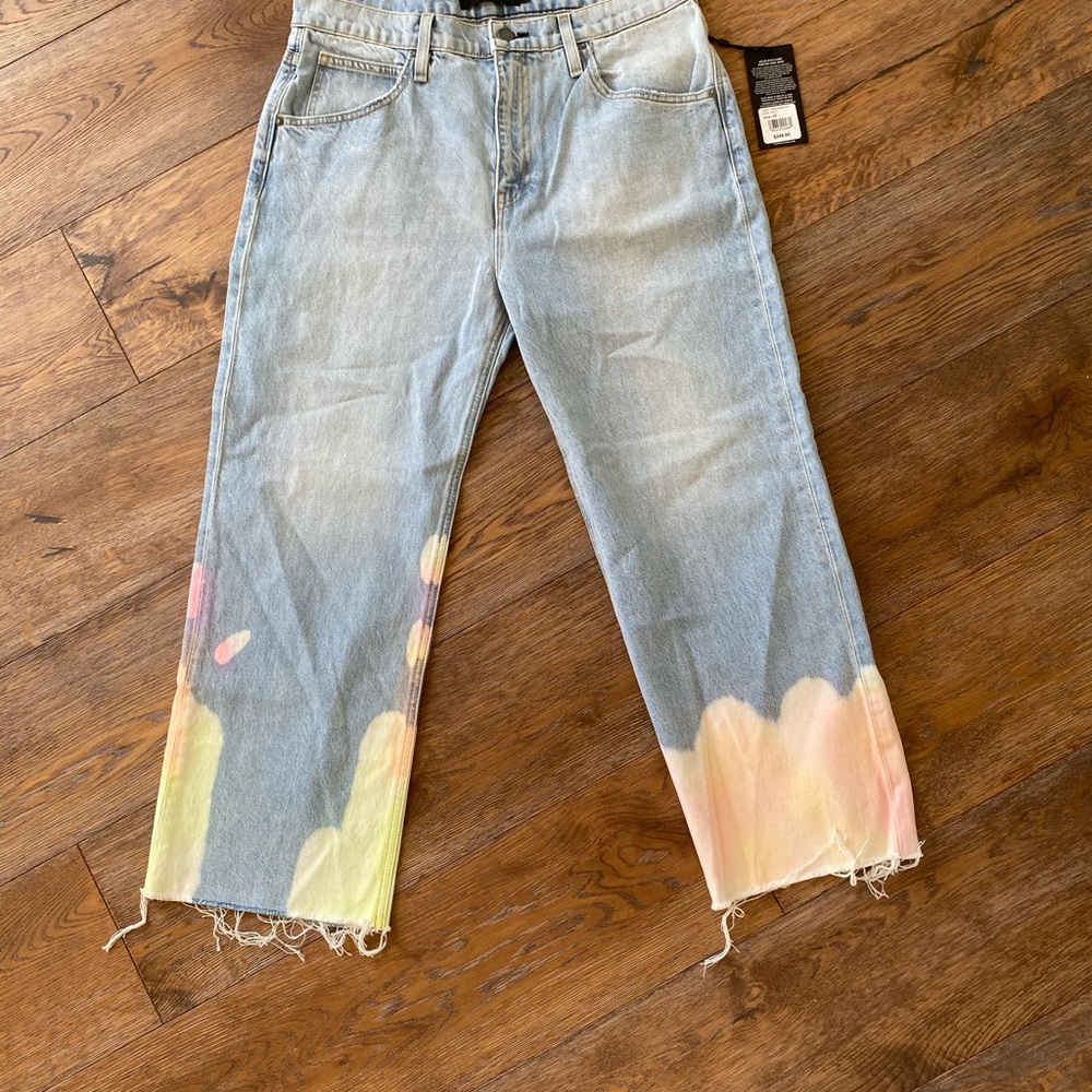 Hudson Sloane Crop Baggy Jean